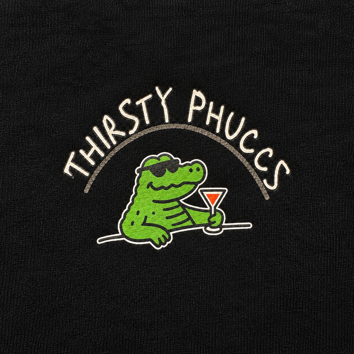 Croctails Tee - Black