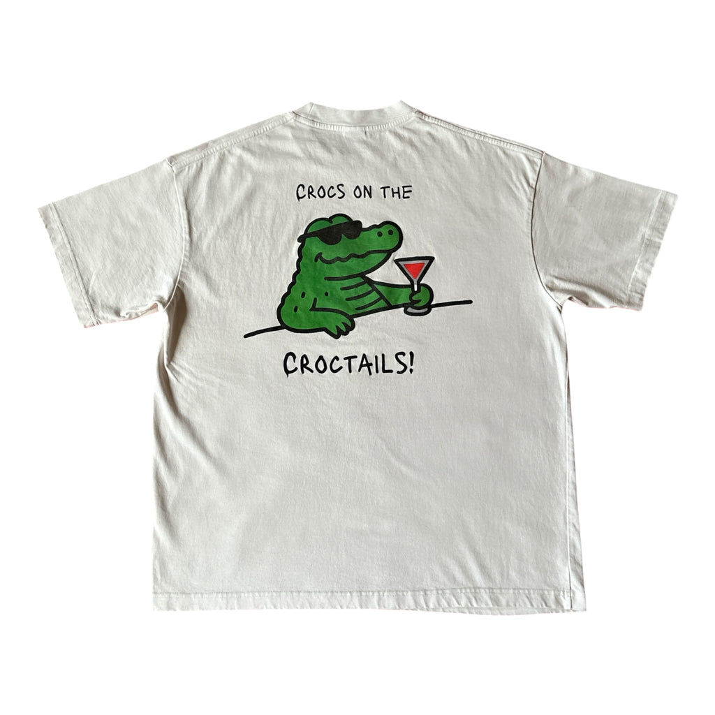 Croctails Tee White