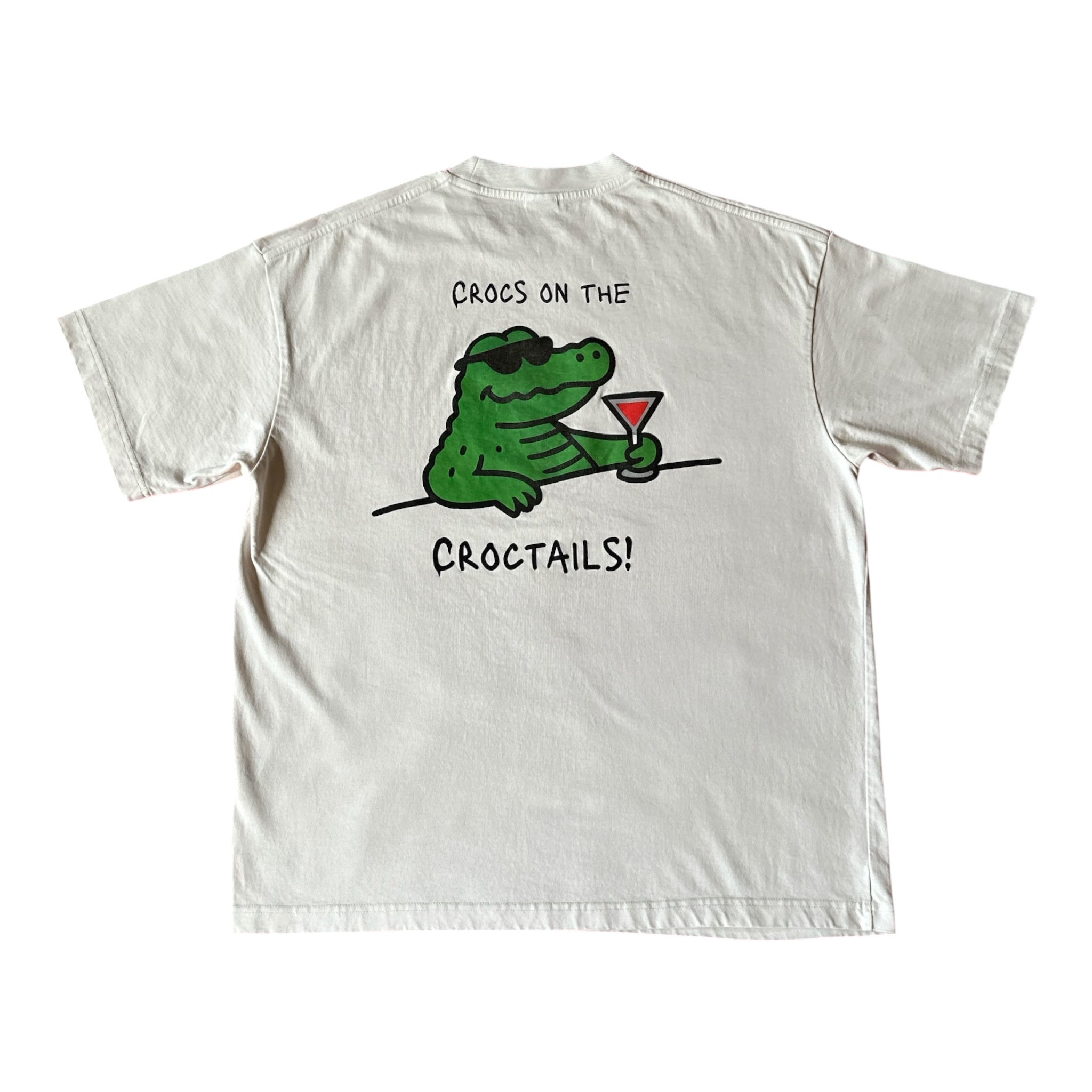 Croctails Tee White