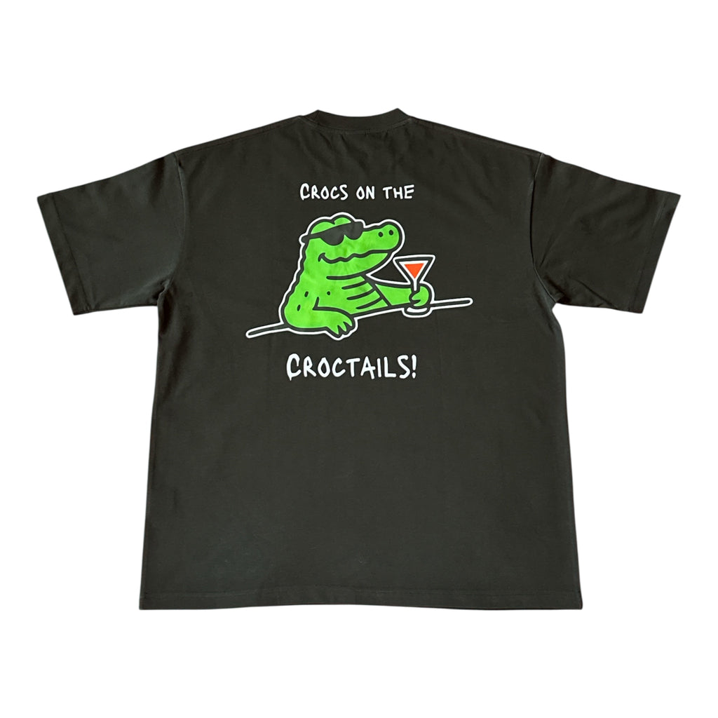 Croctails Tee Black