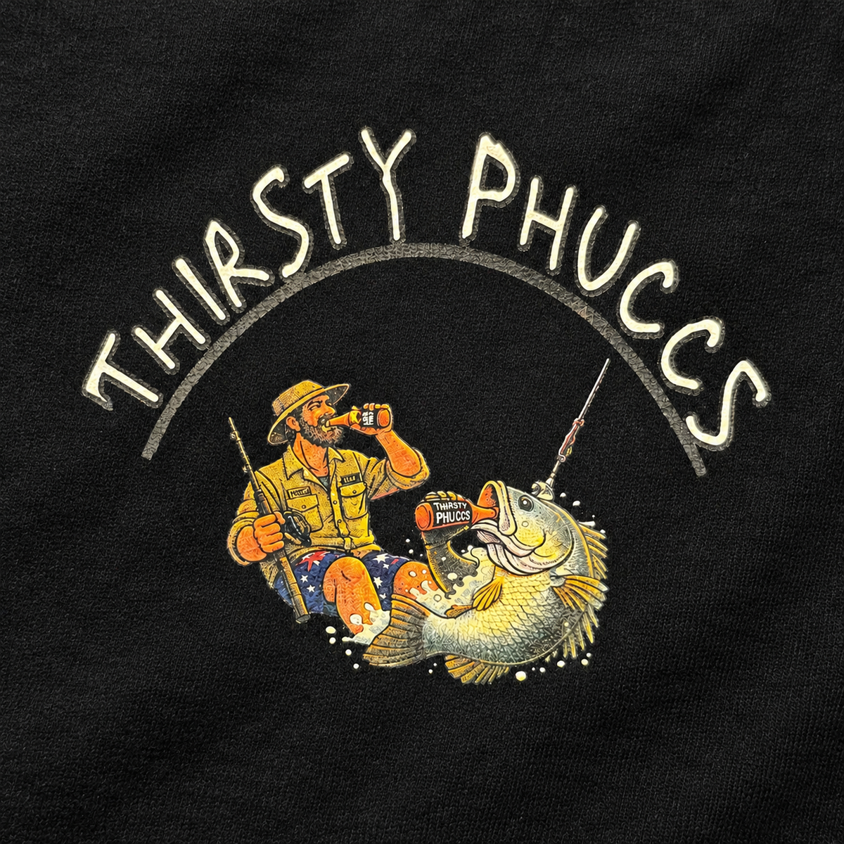 Sinkin' Piss Catchin' Fish! – Black