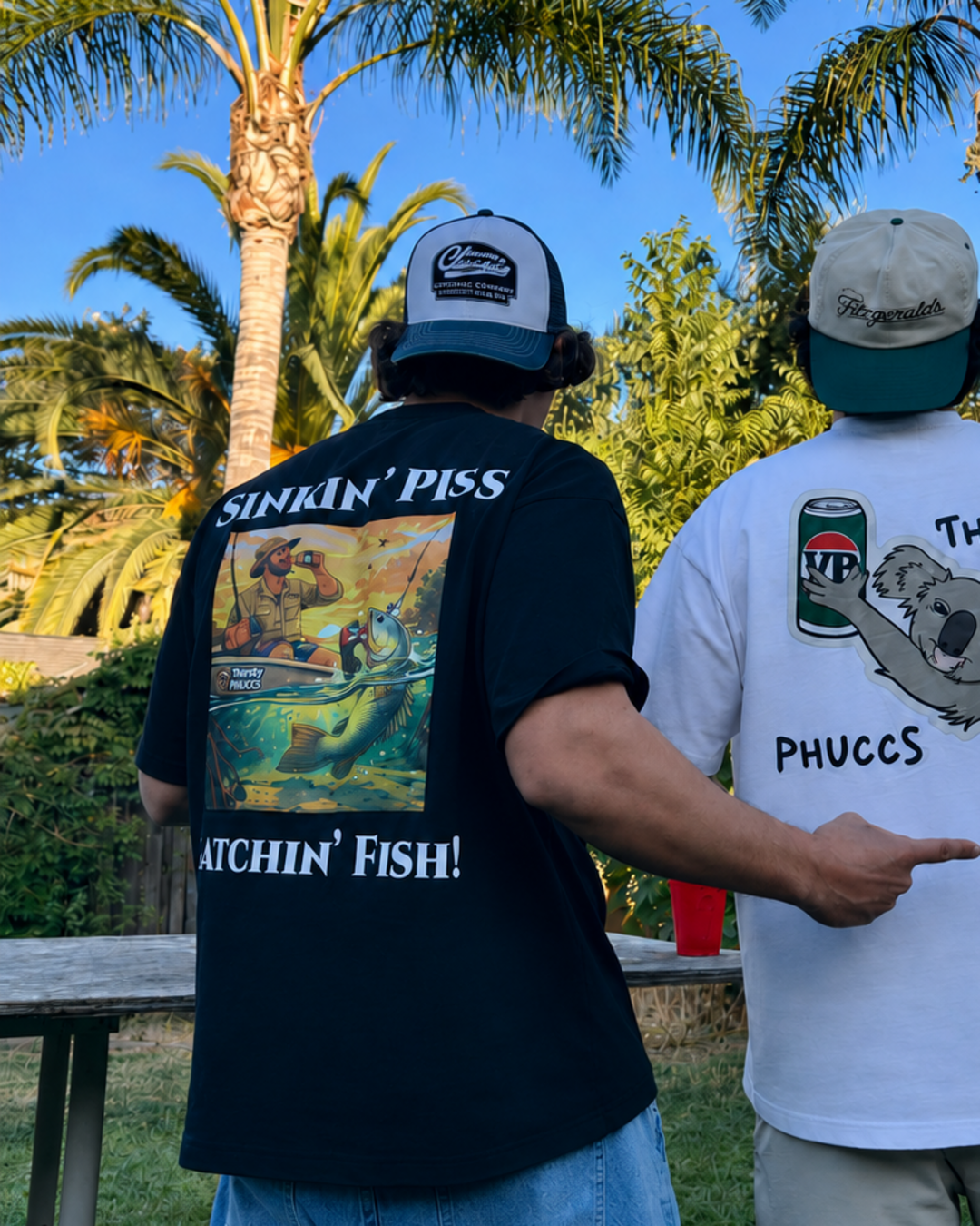 Sinkin’ Piss, Catchin’ Fish!